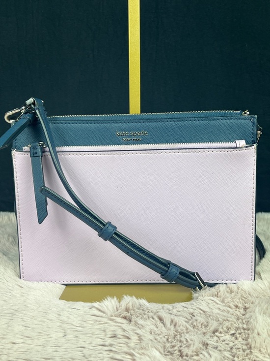 kate spade Handbags - Kate Spade New York Cameron Zip Crossbody Lavender Mist EUC